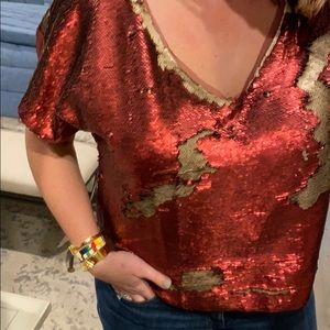 Mermaid Sequin Top